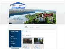 Tablet Screenshot of mazury-invest.pl